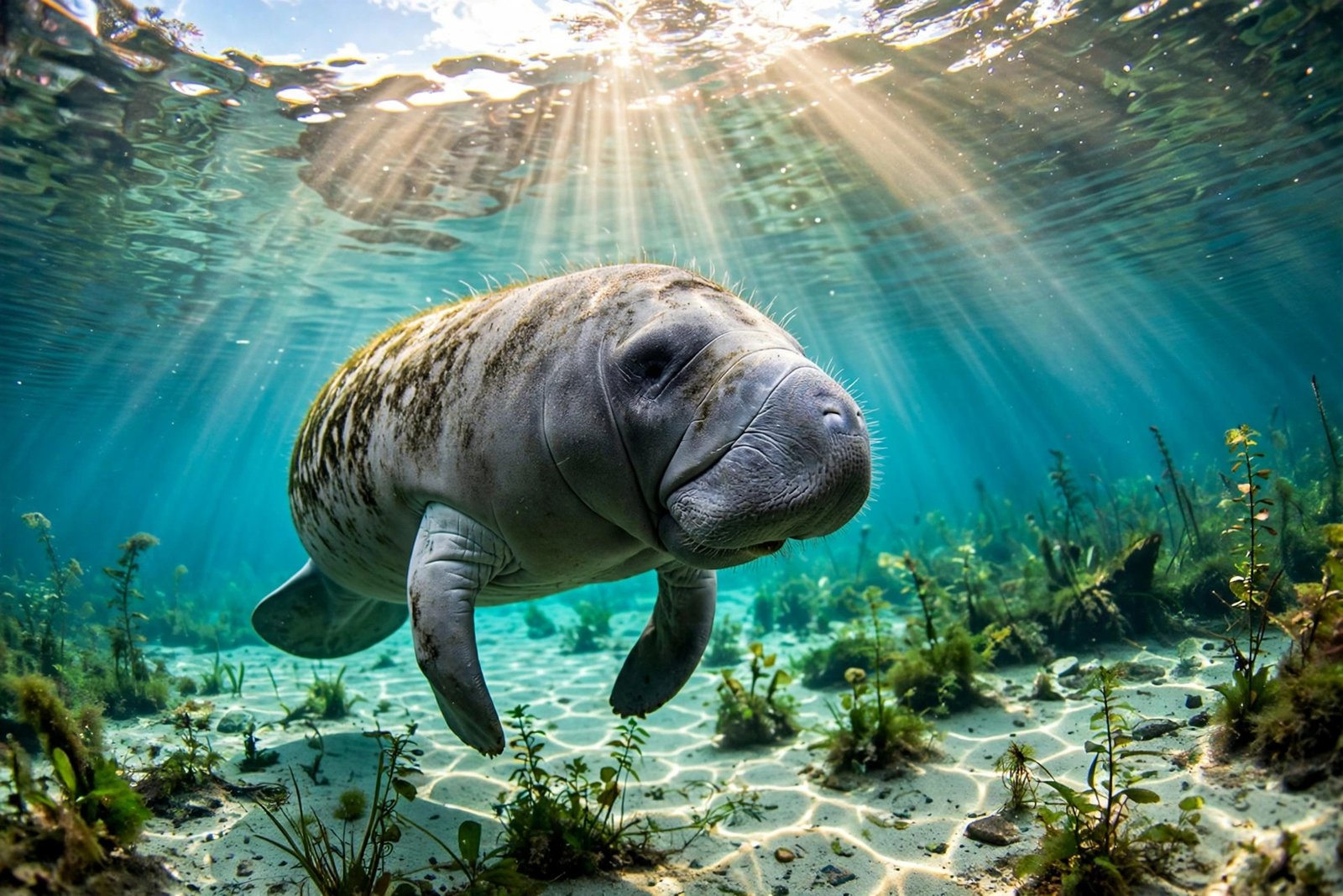 Florida Manatees: Gentle Giants of the Springs and Coasts