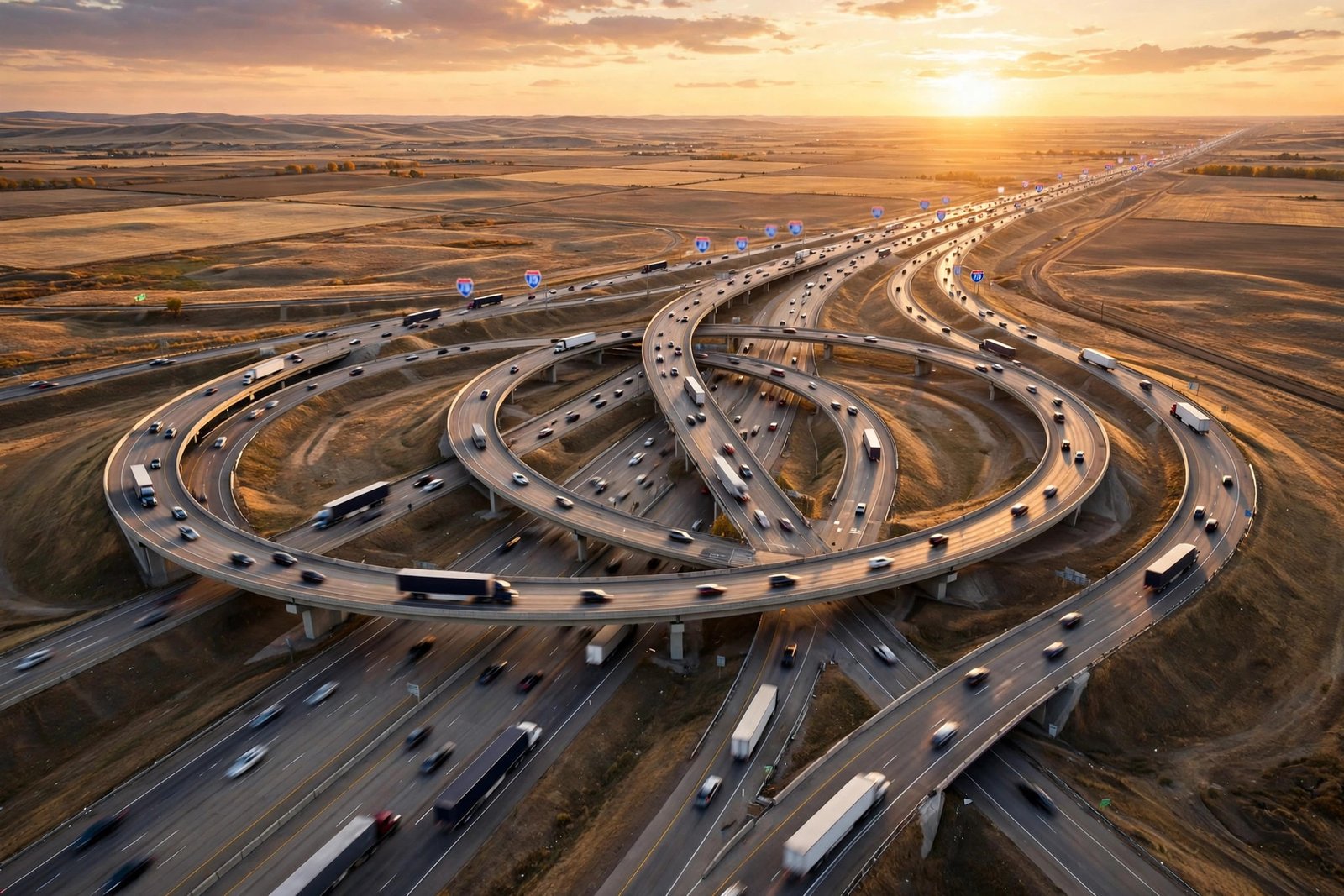 The US Interstate Highway System: Surprising Facts, the Runway Myth, and the Road Trip That Started It All