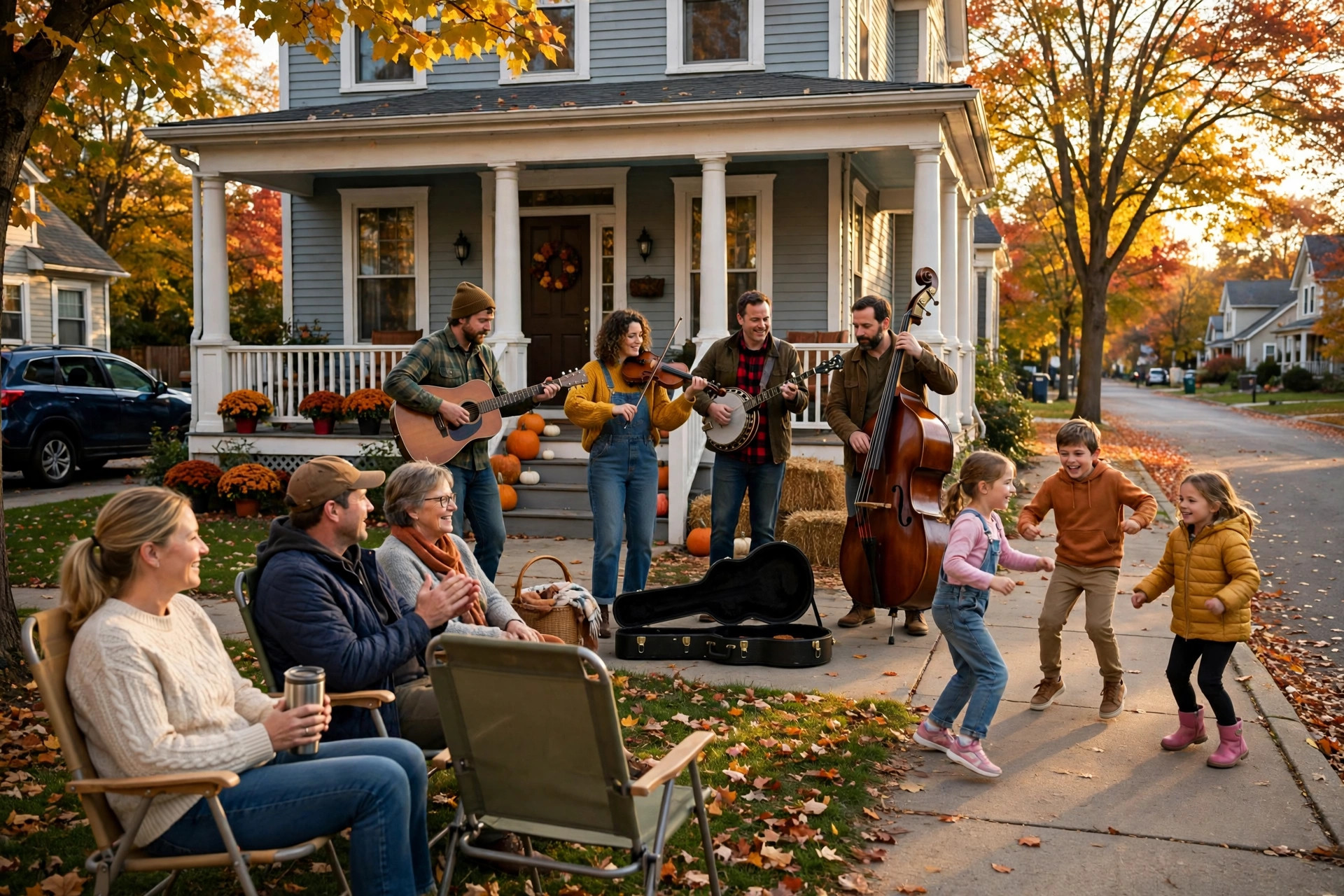 Porch Culture and Porchfest: How Front Porches Became America's Favorite Stage