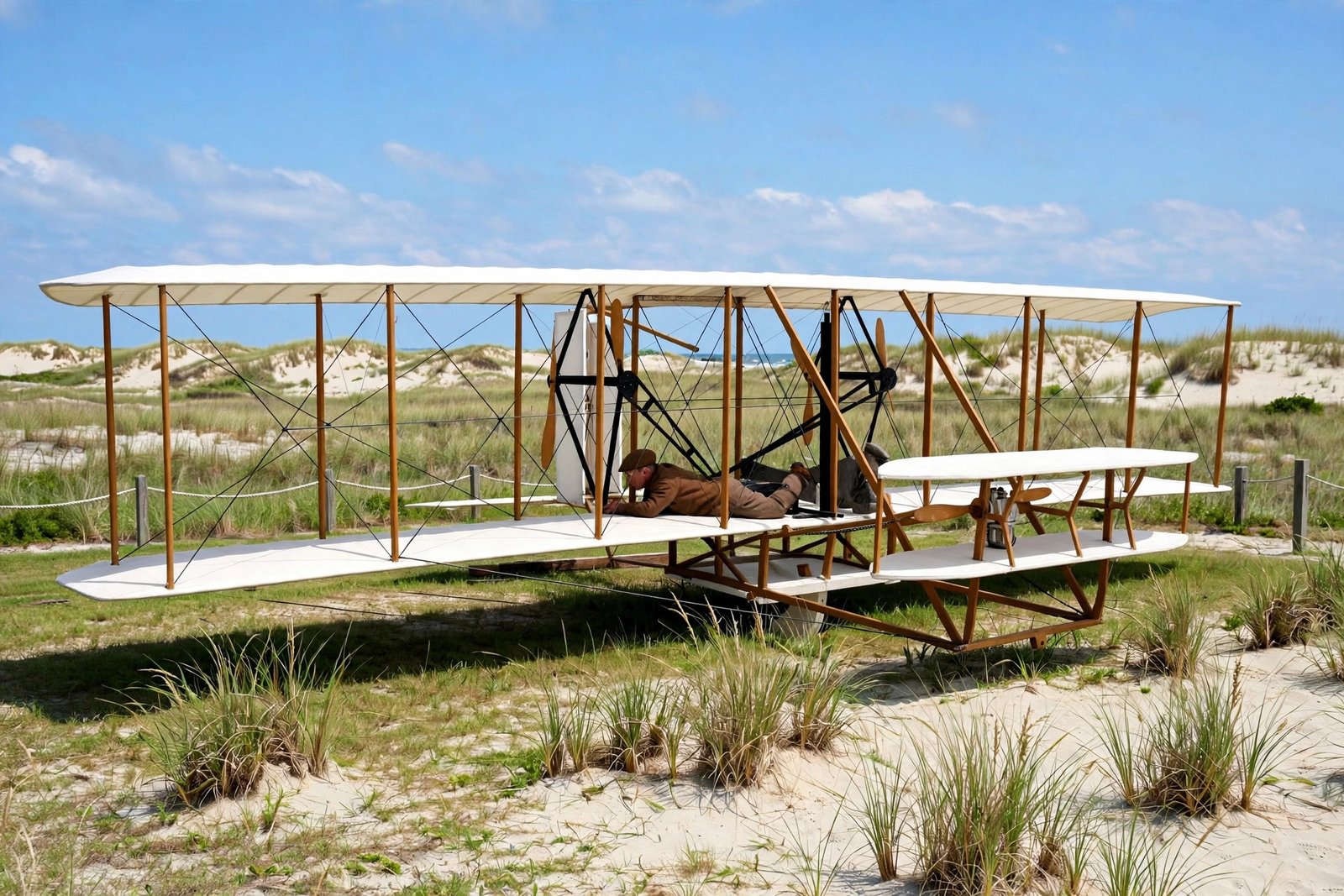 Wright Brothers' First Flight at Kitty Hawk: December 17, 1903